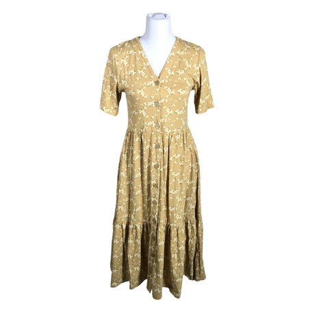 Unisex Mainio - Trikotaažist kleit, suurus 36 - Beige ()