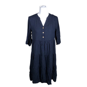 Unisex Isolde - Õhuke kleit, suurus 38 - Sinine (1)