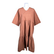 Unisex Aarrelabel - Maksikleit, suurus 38 - Pruun ()