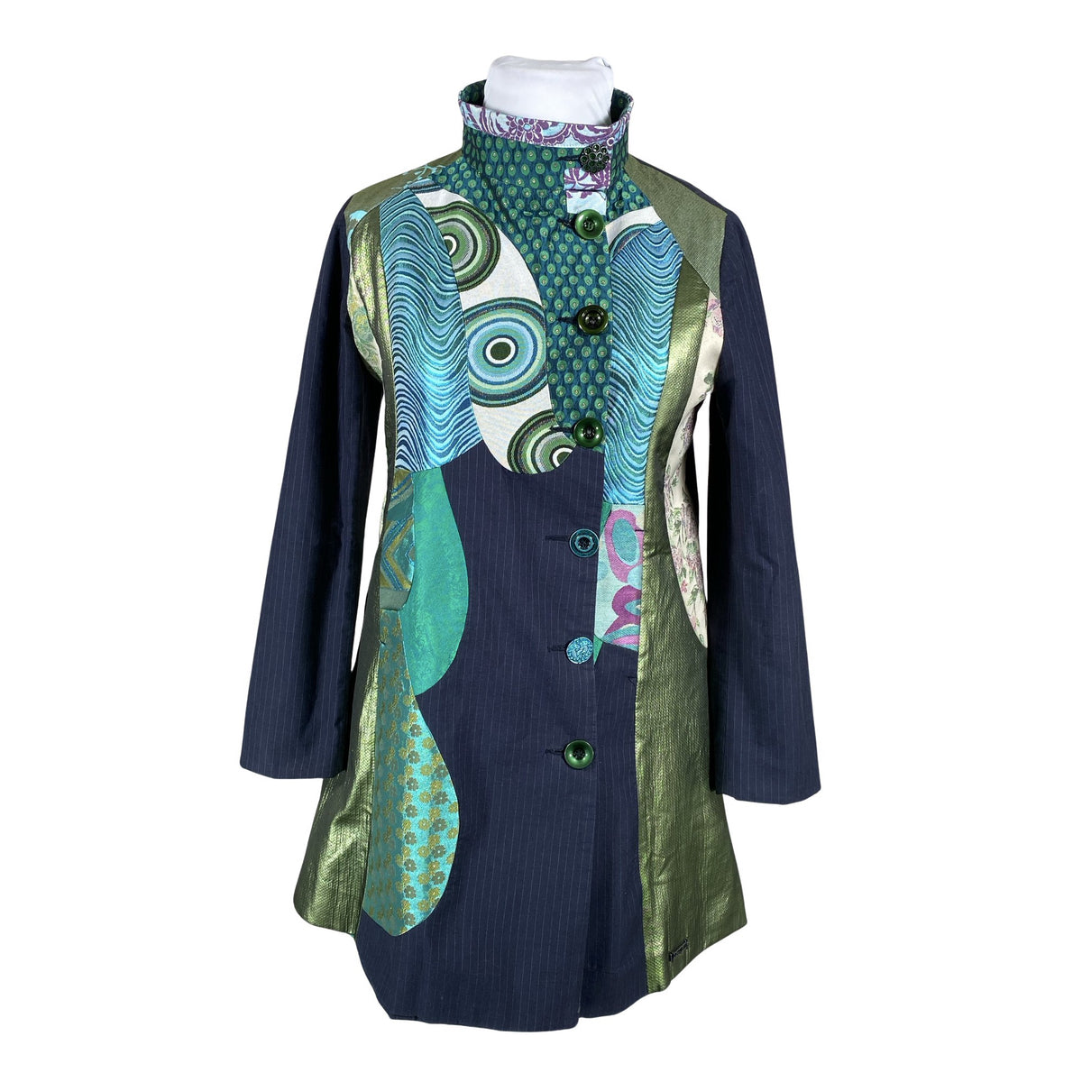 Unisex Desigual - Trentš, suurus 44 - Sinine (1)