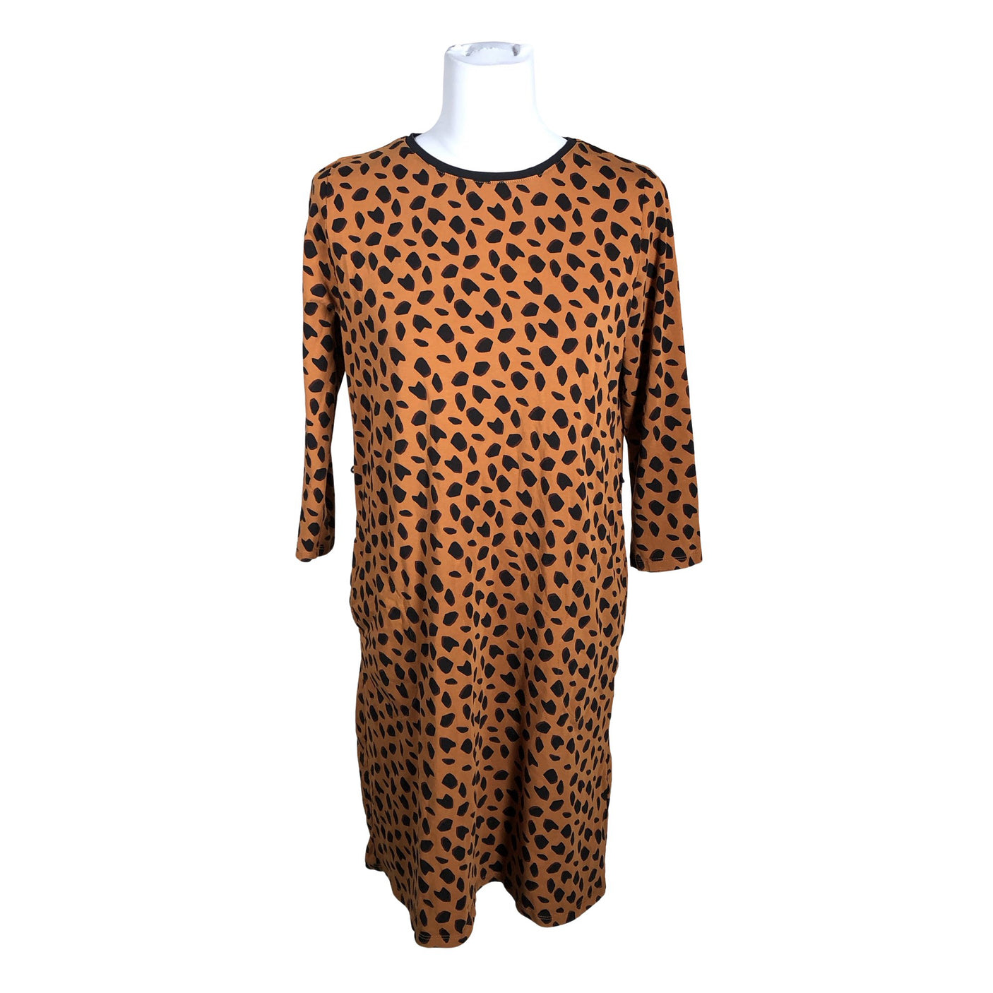 Unisex me&i - Trikotaažist kleit, suurus 38 - Pruun (1)