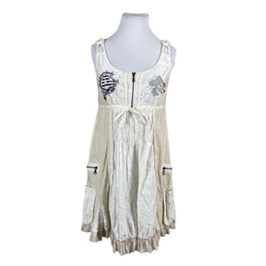 Unisex Desigual - Mitteveniv kleit, suurus 42 - Valge (1)