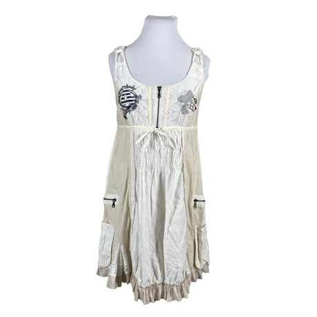 Unisex Desigual - Mitteveniv kleit, suurus 42 - Valge ()