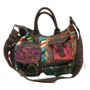 Unisex Desigual - Käekott, suurus Midi - Pruun (1)