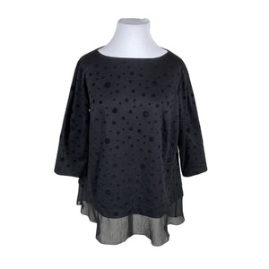 Unisex Voglia - Trikotaažist tuunika, suurus 48 - Must (1)