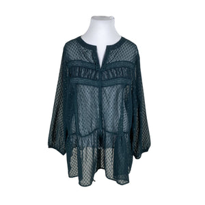 Unisex Zizzi - Õhuke tuunika, suurus 50 - Roheline (1)