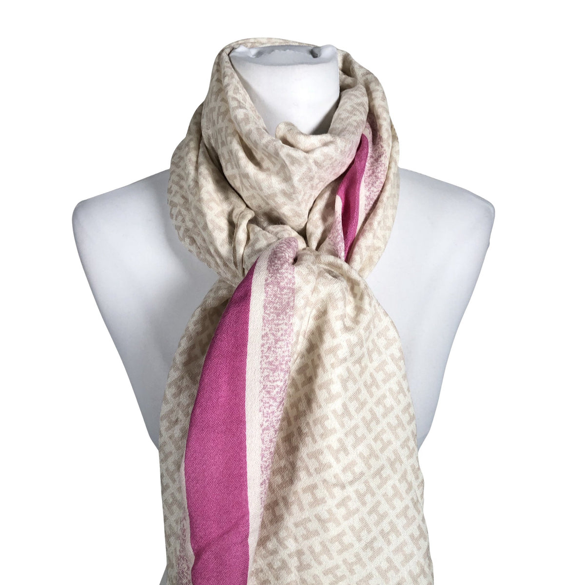 Unisex Hemisphere - Õhuke sall, suurus Maxi - Looduslik valge (2)