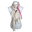 Unisex Hemisphere - Õhuke sall, suurus Maxi - Looduslik valge ()