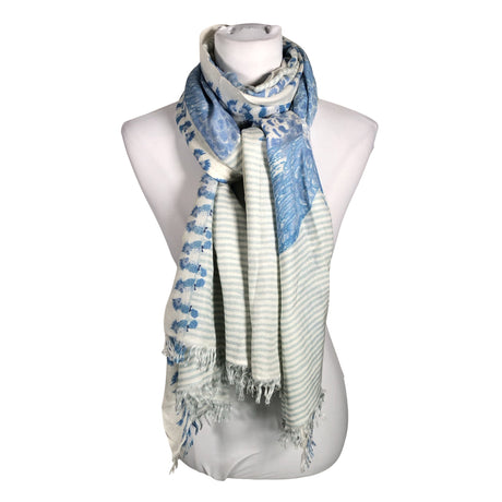Unisex Hemisphere - Õhuke sall, suurus Maxi - Sinine ()