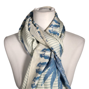 Unisex Hemisphere - Õhuke sall, suurus Maxi - Sinine (3)