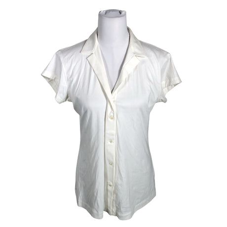 Unisex Artigiano by Asoni - Lühikeste käistega pluus, suurus 40 - Looduslik valge ()