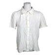 Unisex ME+EM - Lühikeste käistega pluus, suurus 40 - Valge ()