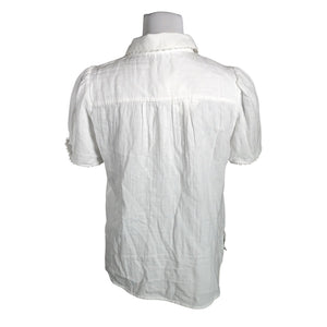 Unisex ME+EM - Lühikeste käistega pluus, suurus 40 - Valge (2)