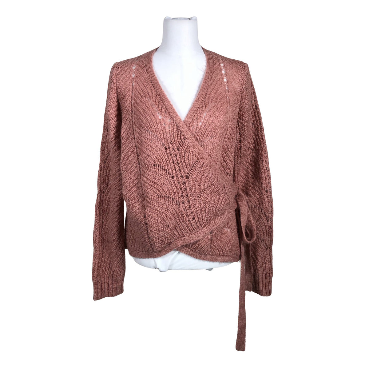 Unisex Nanso - Kardigan, suurus 38 - Heleroosa (1)