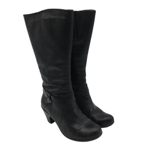 Unisex Janita - Saapad, suurus 39 - Must (2)