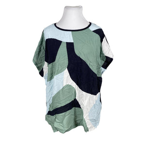 Unisex Tom Tailor - Lühikeste käistega pluus, suurus 52 - Sinine (1)
