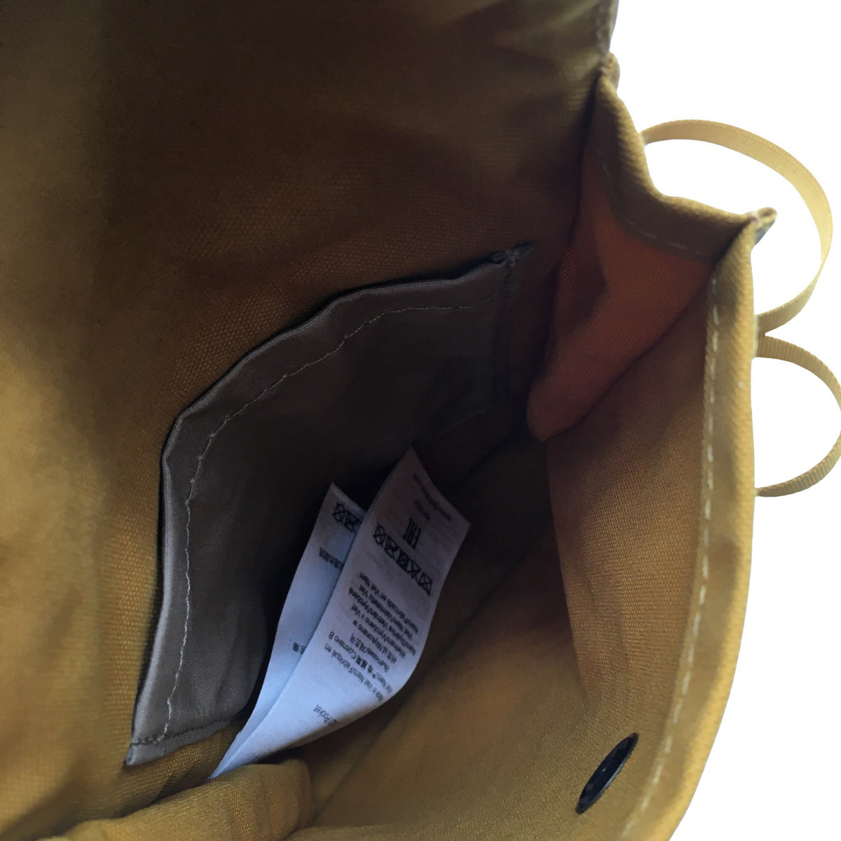 Unisex Fjällräven - Õlakott, suurus Mini - Kollane (2)