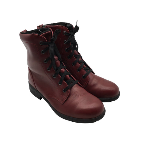 Unisex Sievi - Poolsaapad, suurus 39 - Punane (2)