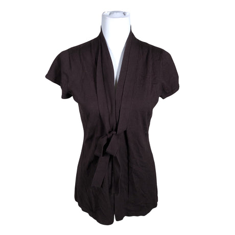 Unisex S.T.I - Kootud vest, suurus 38 - Pruun ()