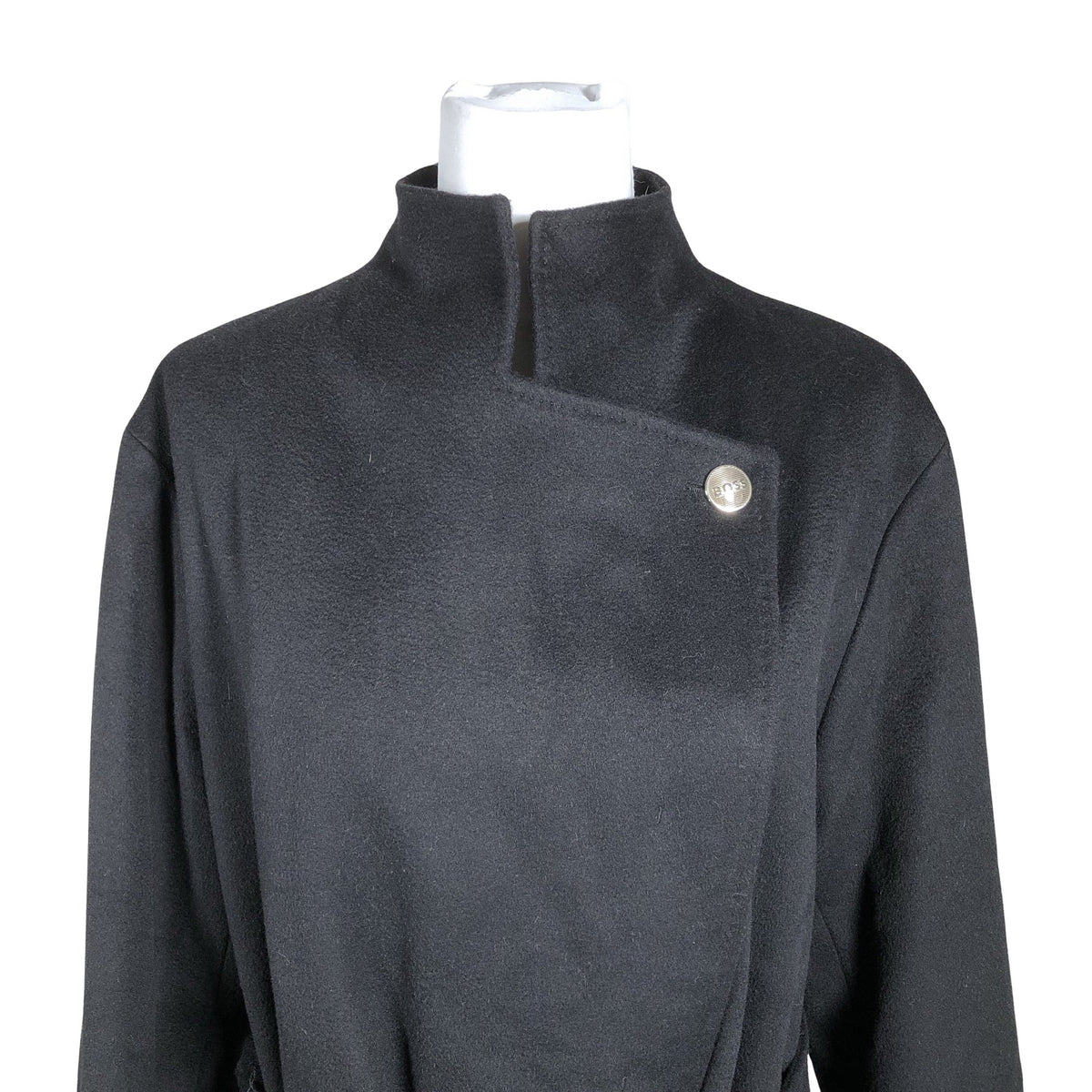 Unisex Hugo Boss - Villane mantel, suurus 40 - Must (4)