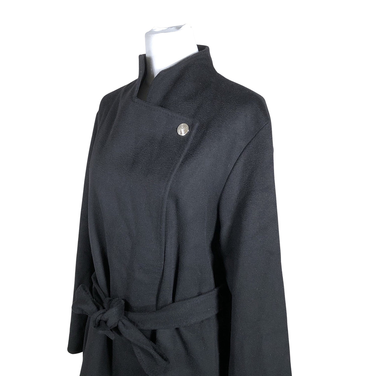 Unisex Hugo Boss - Villane mantel, suurus 40 - Must (3)