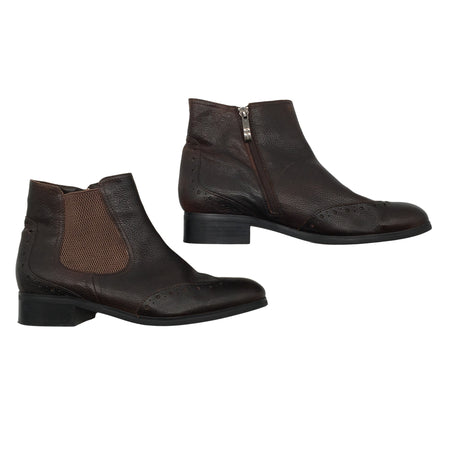 Unisex More&More - Poolsaapad, suurus 40 - Pruun ()