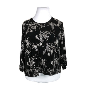 Unisex Atelier Creation - Trikotaažist pluus, suurus 46 - Must (1)