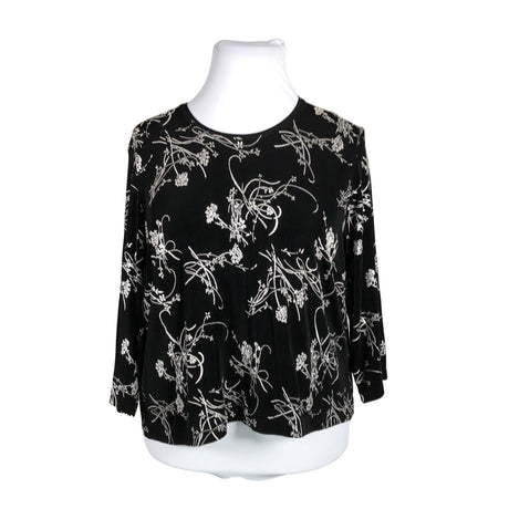 Unisex Atelier Creation - Trikotaažist pluus, suurus 46 - Must ()