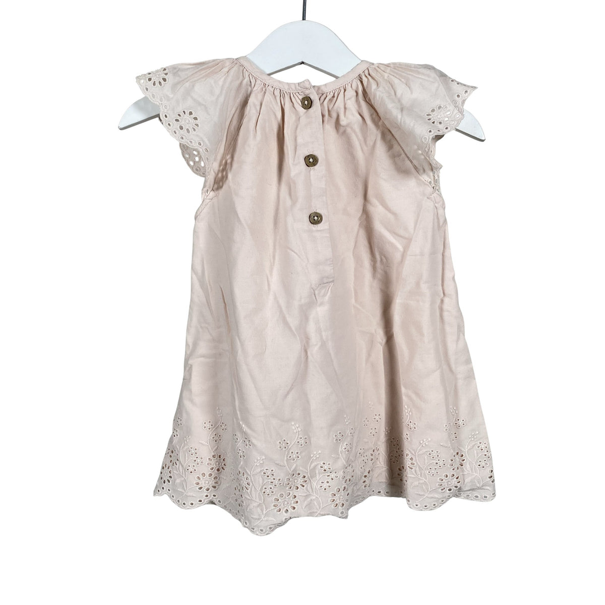 Unisex Newbie - Mitteveniv kleit, suurus 80 - 86 - Heleroosa (2)