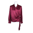 Unisex Ril's - Pidulik pluus, suurus 36 - Veinipunane ()