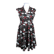 Unisex Lady Vintage - Trikotaažist kleit, suurus 44 - Must ()
