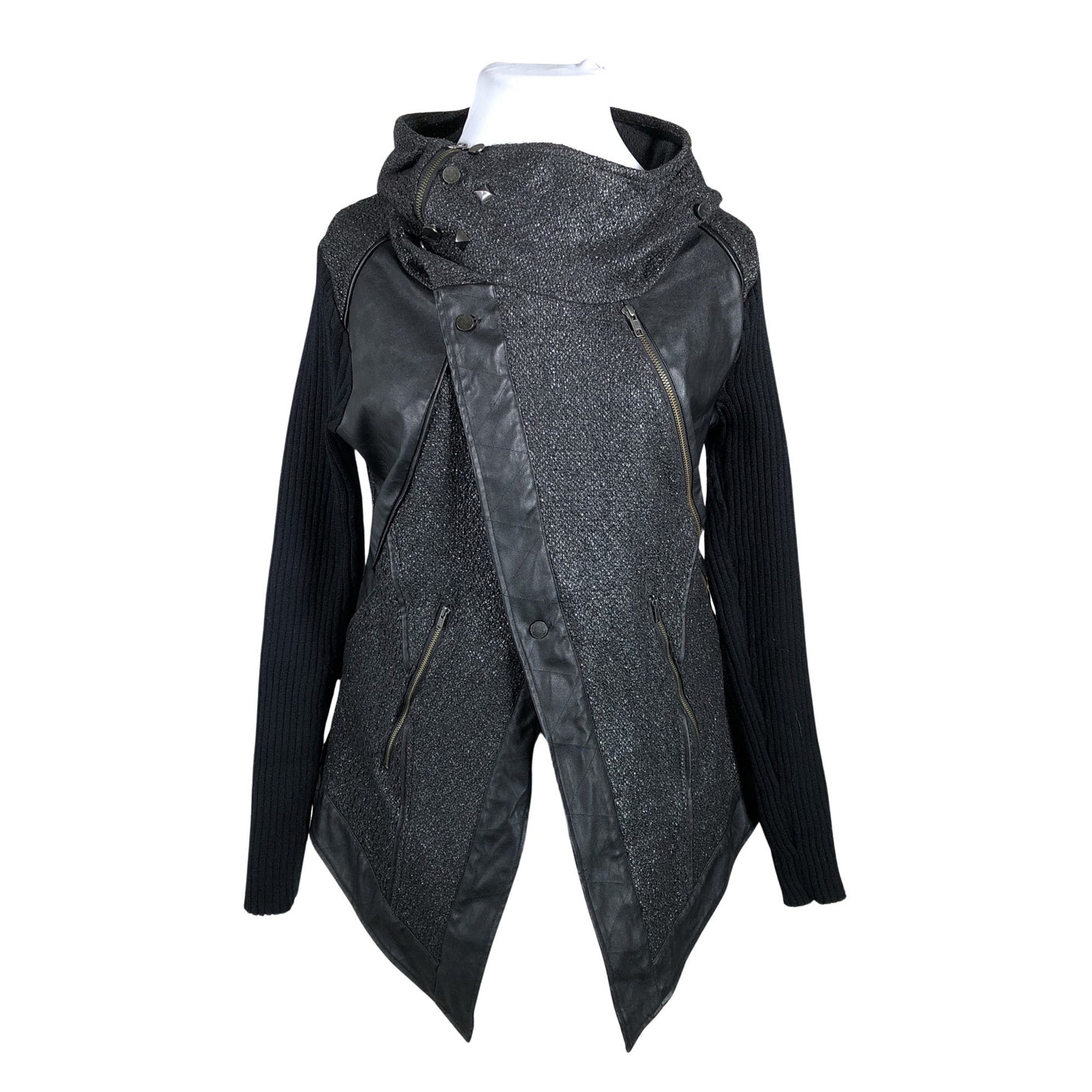 Unisex Nü Denmark - Villane mantel, suurus 42 - Must (1)