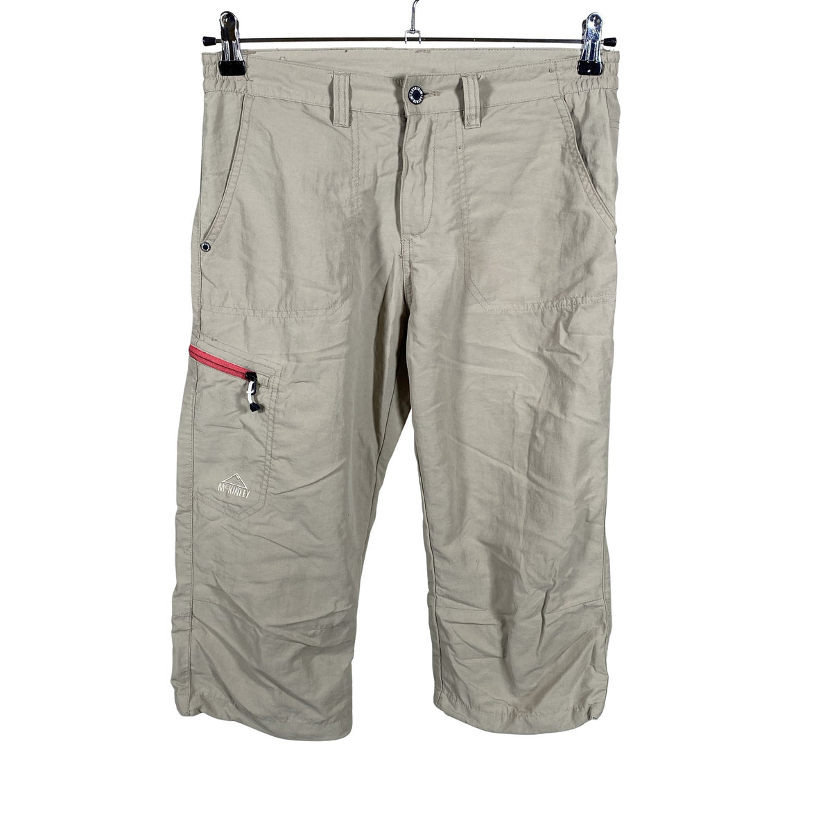 Unisex McKinley - Mittevenivad poolpikad püksid, suurus 38 - Beige (1)