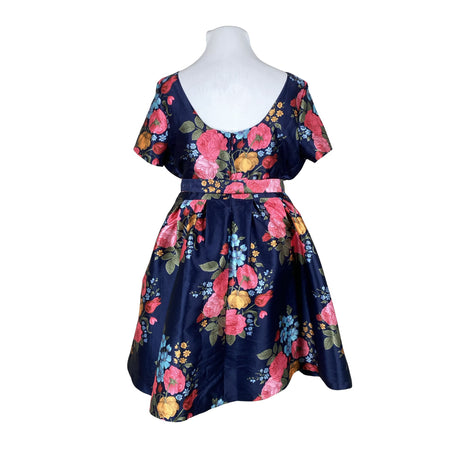 Unisex Chi Chi London - Pidulik kleit, suurus 44 - Sinine (2)