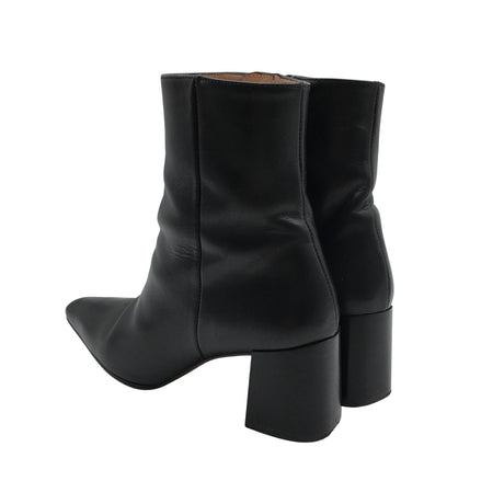 Unisex Flattered - Poolsaapad, suurus 37 - Must (2)