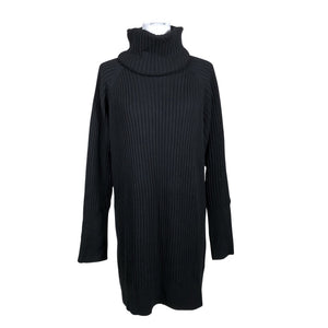 Unisex Andiata - Kootud kleit, suurus 40 - Must (1)