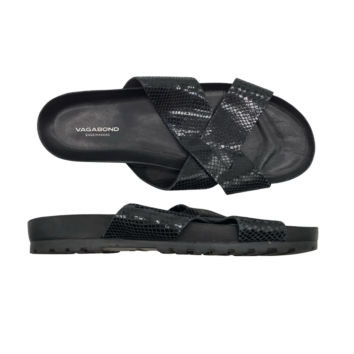 Unisex Vagabond - Rihmikud, suurus 40 - Must (1)