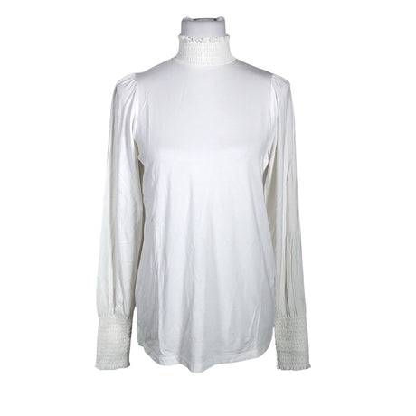 Unisex Soyaconcept - Trikotaažist pluus, suurus 34 - Valge ()