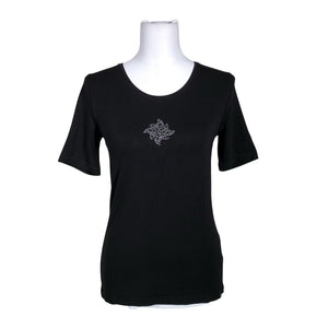 Unisex Peter Hahn - T-särk, suurus 36 - Must (1)
