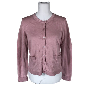 Unisex Essentials by Stockmann - Kardigan, suurus 38 - Heleroosa (1)