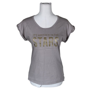 Unisex Cream - T-särk, suurus 36 - Hall (1)