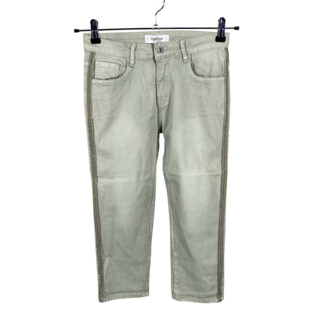 Unisex florencia - Teksast poolpikad püksid, suurus 36 - Roheline ()