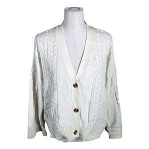 Unisex Nanso - Kardigan, suurus 40 - Valge (1)