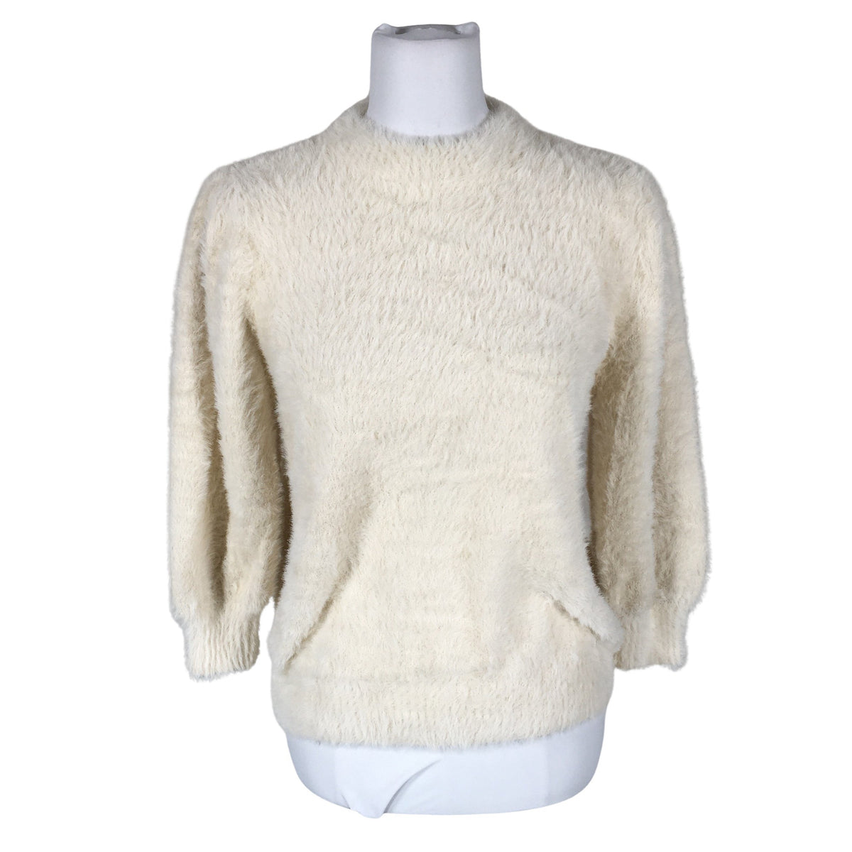 Unisex Saint Tropez - Kampsun, suurus 38 - Looduslik valge (1)
