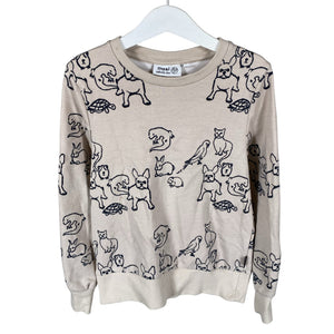 Unisex me&i - Dressikangast pluus, suurus 122 - 128 - Beige (1)