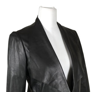 Unisex Ril's - Nahktagi, suurus 38 - Must (3)
