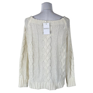 Unisex SaintBy - Kampsun, suurus 38 - Looduslik valge (2)
