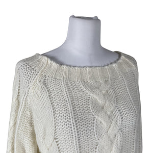 Unisex SaintBy - Kampsun, suurus 38 - Looduslik valge (3)