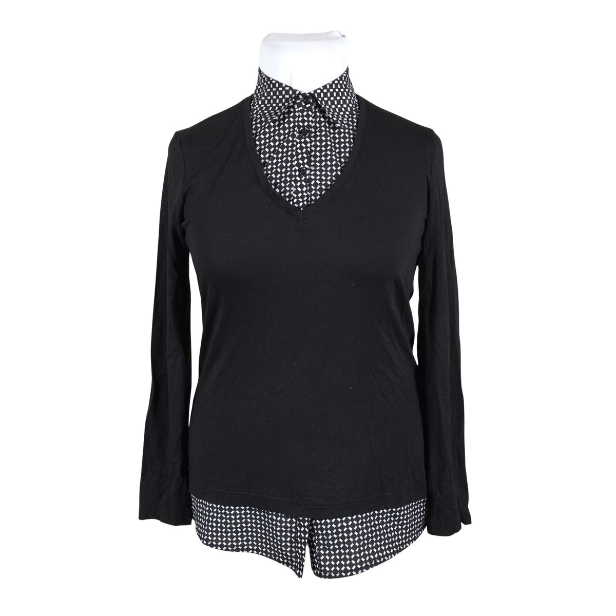 Unisex Gerry Weber - Trikotaažist pluus, suurus 42 - Must (1)