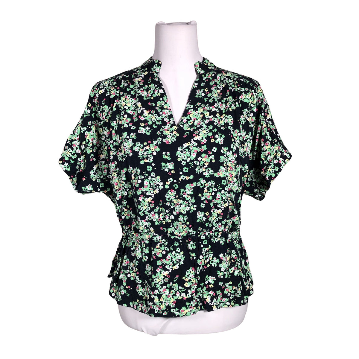 Unisex Armedangels - Lühikeste käistega pluus, suurus 38 - Must (1)